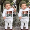 Big Bro Little Bro Matching Clothes Toddler Infant Baby Boy