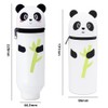 QYEHF Panda Pencil Case, Panda Straight Pen Case, Multifunctional Panda