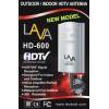 LAVA HD-600 Indoor/Outdoor HDTV Antenna, Apartment Best, Full 4K Free