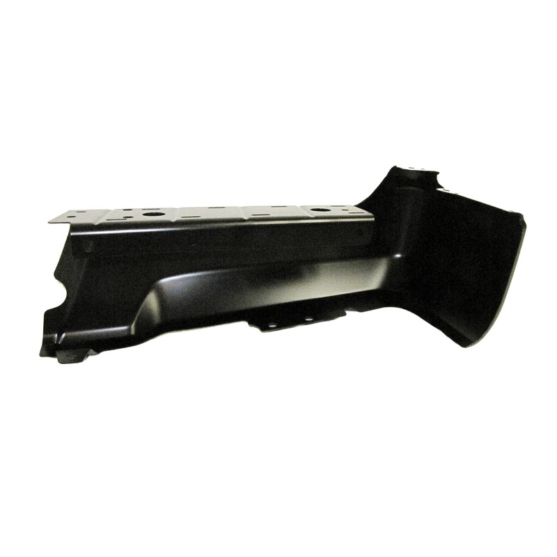 REAR BUMPER BLACK END W/O SENSOR HOLES LH FO1102384