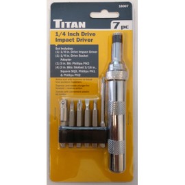 Titan TIT16007 1/4" Drive Impact Driver