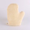 Guantes exfoliantes de baño de sisal natural – 2 piezas
