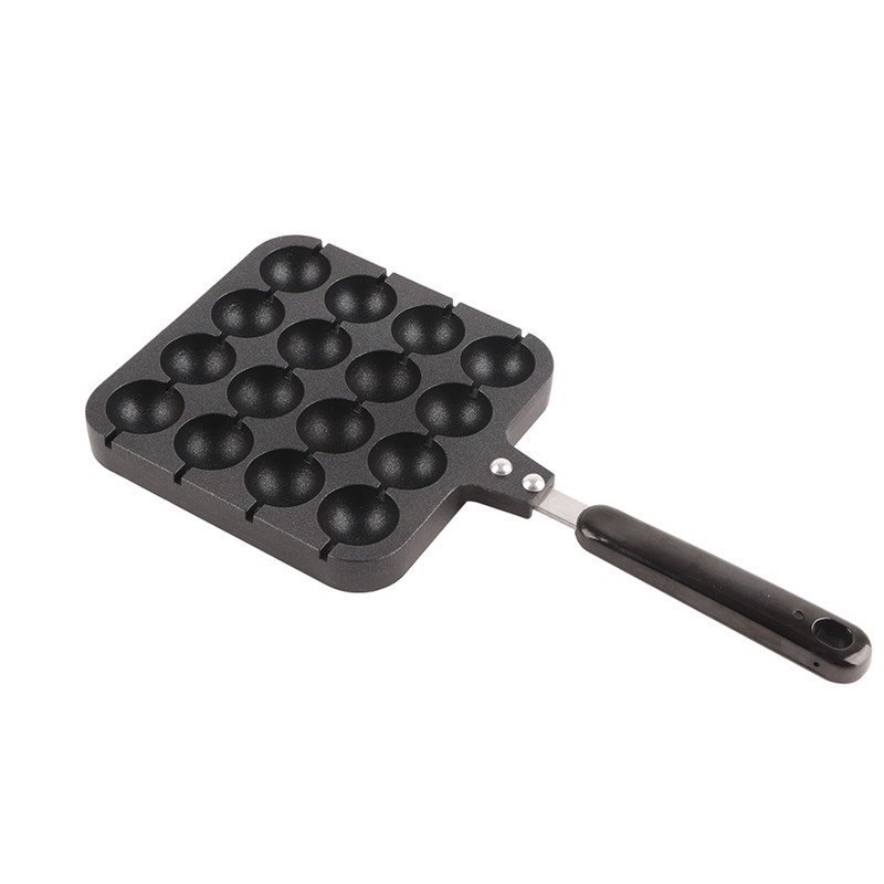 16 Holes Takoyaki Grill Pan Octopus Ball Plate Home Cooking