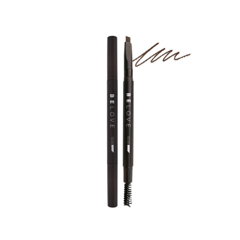 (2 pcs) Be Love Edge Line Triangle Pencil Eyebrow Dark