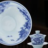 JWCBDY Ceramic Gai Wan Set, Gaiwan Tea Cup With Lid