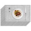 Privalace 18 x 12 inch, Set of 6 PVC Woven