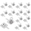 Cutelec 20Pairs Battery Springs AAA Battery Negative to Positive Conversion