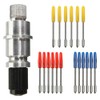 CJRSLRB CB09 Graphtec Blade Holder Base with 18Pcs Cutting Blades