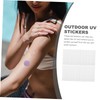 SHOWERORO Practical UV Stickers Small UV Patches Light Blocking Stickers