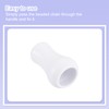 sourcing map 2Pcs Cord Knobs, 25.4mm Window Blind Tassels Plastic