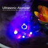 Black Aquarium 12 LED Light Ultrasonic Mist Maker Atomizer Water