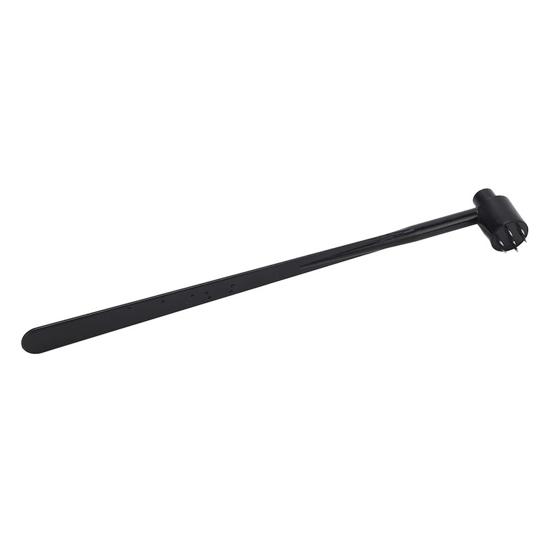 Fafeicy 5PCS Star-shaped Plum Blossom Dermal Hammer, Black, ABS Plastic