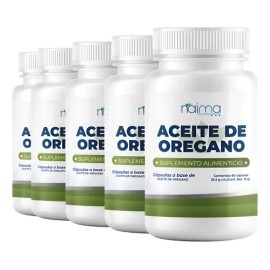 Aceite De Orégano 450 Cápsulas Calidad Premium Sin Sabor                                                                                              