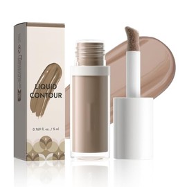 Contorno Líquido con Pigmentación Intensa y Textura Suave, Ideal para Crear Volumen y Profundidad Facial, No Pegajoso y Fácil de Aplicar (03#, 5ml)