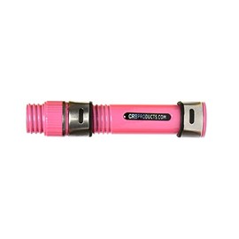 CRB Color Series Painted Graphite Spinning Rod Reel Seat - #16 Pink & Silver
