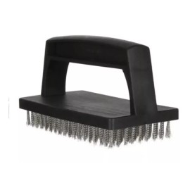 Grill Cepillo Metalico Grill Limpia Parrilla Asador Cerdas Alambre