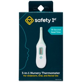 Safety 1st 3-in-1 Nursery Thermometer, Analog