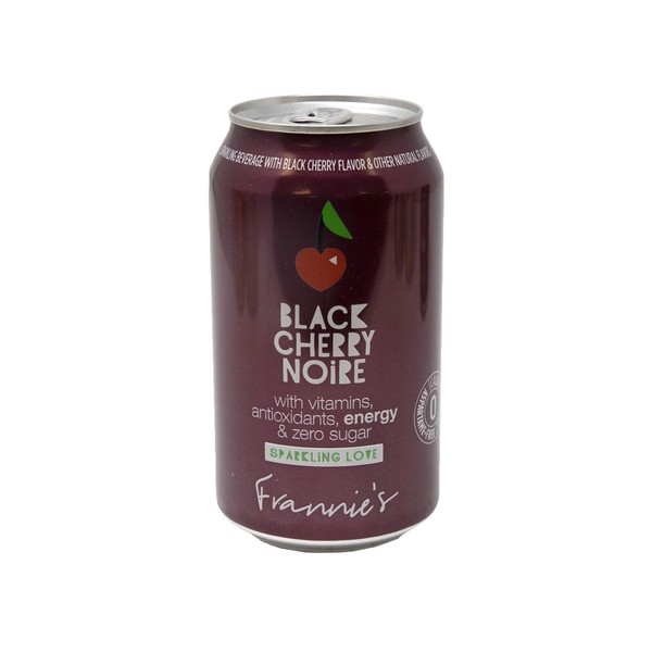 Frannie’s Sparkling Black Cherry Noire by AmishTastes, Protected With High-Density Foam, 12 Oz. (Pack of 8)