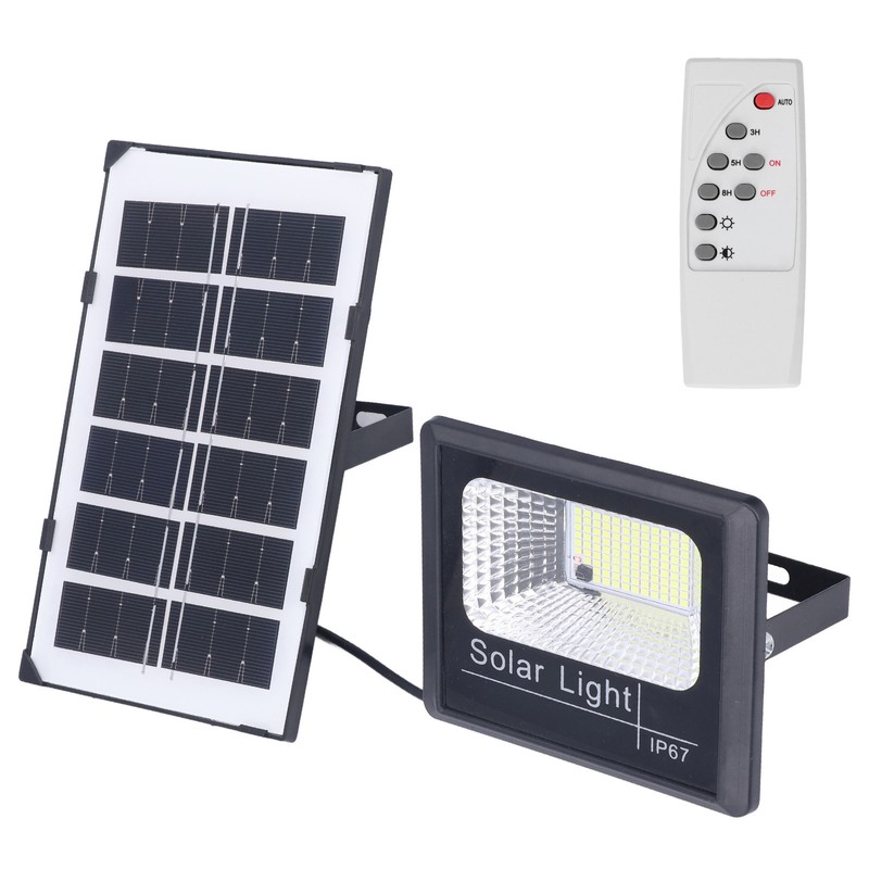 100LED Outdoor Solar Flood Light IP67 Waterproof Solar Wall Lamp