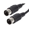 Monoprice MIDI Cable - 3 Feet - Black With Keyed