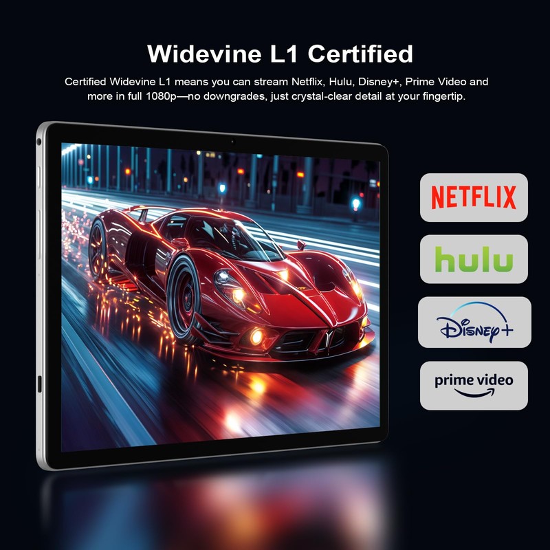 ITMEIPC Tablet, 10.1 inch Android Tablet, Octa-core Processor, 12GB RAM