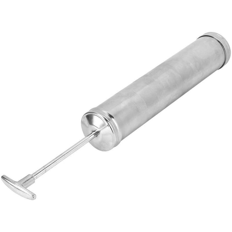 Autojack Manual Vacuum Oil Syringe, 500cc Aluminum Alloy Steel Transfer