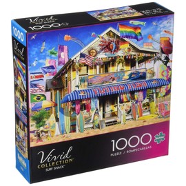 Buffalo Games - Surf Shack - 1000 Piece Jigsaw Puzzle for Adults Challenging Puzzle Perfect for Game Nights - 1000 Piece Finished Size is 26.75 x 19.75