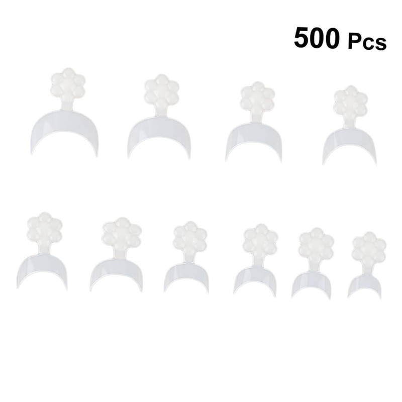 Healeved False Nails False Nail Tips Pcs Abs Material Set