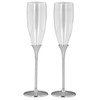 SILBERKANNE Champagne Flutes Set of 2 Hamburg Height 26 cm