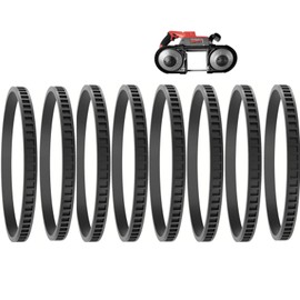 FHUIPENG (8 Pack) 45-69-0010 Fits Pulley Tires Replacement Portaband Saw Belts 6225 6230 6232-6 AO2807 6238N 6238-20 2729-20
