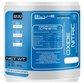 Óxido Nítrico Blu-e 1 Kg 200 Serv Varios Sabores Pre Entreno