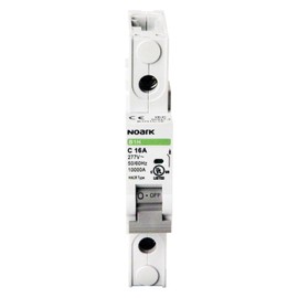 Noark Miniature Circuit Breakers, B1H UL 489, 1P, B Curve, 1A, 10 kA, 277 Vac, Box Lug 1000724 B1H1B1