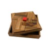 Impossible Square Wooden Puzzle Brain Teaser