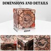 DND Spinner Dice - 7-in-1 Metal Dice Set with 3D