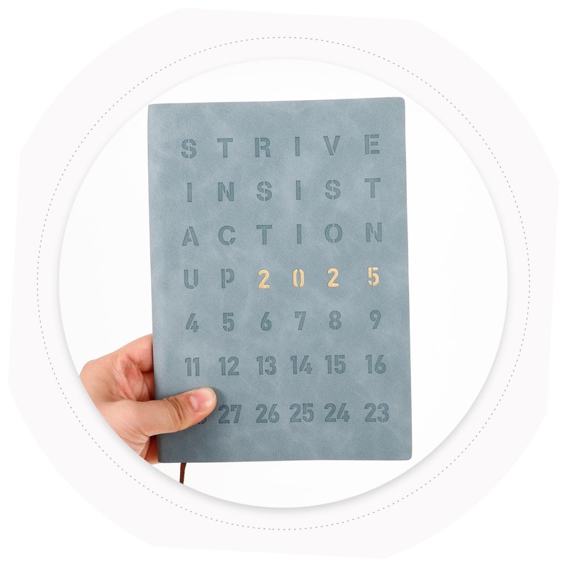 Gatuida Daily Workout Journal Blue Fitness Planner Notebook for Gym
