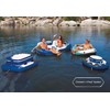 INTEX 56825EP River Run 1 Inflatable Floating Lounge: Comfortable Backrest