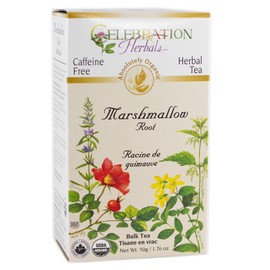 Celebration Herbals Organic Marshmallow Root Bulk Tea Caffeine Free -- 1.76 oz