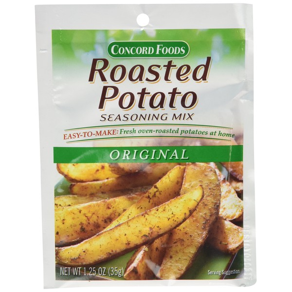Concord Foods Roasted Potato Seasoning Mix (1 packet - seasons 5 pounds of potatoes)