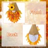 Autumn Wreaths for Front Door, Autumn Door Wreath Gnome Decorations