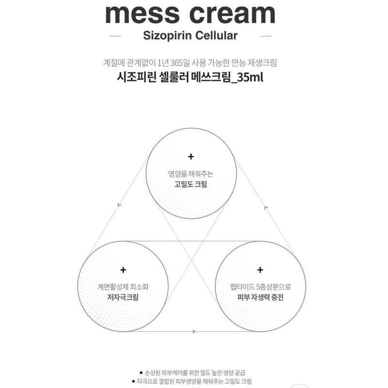 Siba Mountain Meth Cream 10ml Skin Nutrition Jaseng / 시바산