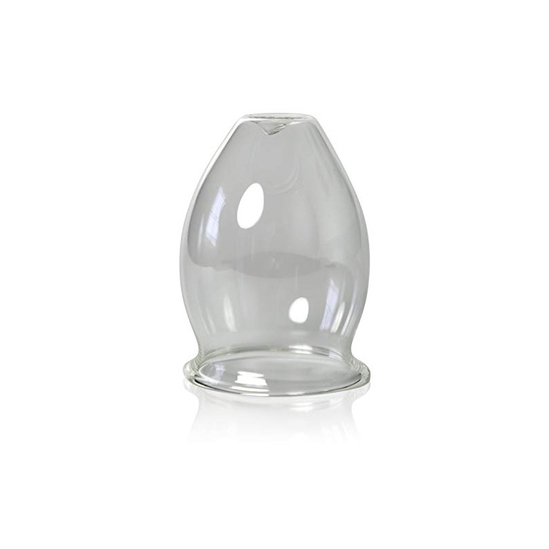 Lauschaer Glas Fire Cupping Glasses Single D Ball Approx. 35