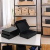 Rempry 40 Pack 9x6x2 Inches Black Shipping Boxes, Cardboard Corrugated
