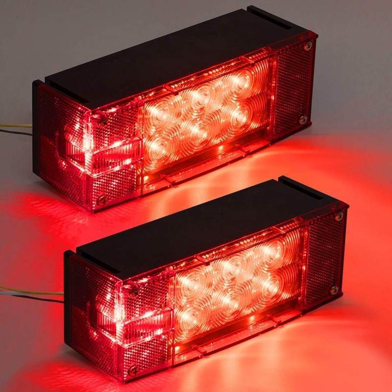 LIBRA Low Profile 18 LED Submersible Trailer Light Kit