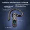 Bluetooth Headset Hands Free Single Ear Bluetooth 5.2 Wireless Earpiece