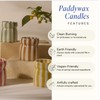 Paddywax Paddywax Cabana Hand-Painted Scented Candle in Ceramic Reusable Food