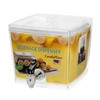 CreativeWare Beverage Dispenser with No Base Sleeve, 1.5 Gallon, Clear