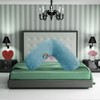 Teddy Fleece V Shaped Orthopaedic Pillowcase Cover Maternity Pregnancy Nursing