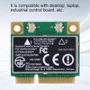 Mini WIFI PCI-E Network Card, Dual Band 2.4G/5Ghz + Bluetooth