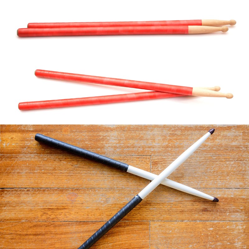 PATIKIL Drumstick Tape Drumstick Grip Bug Wrap Anti-Slip 2pcs 25mm