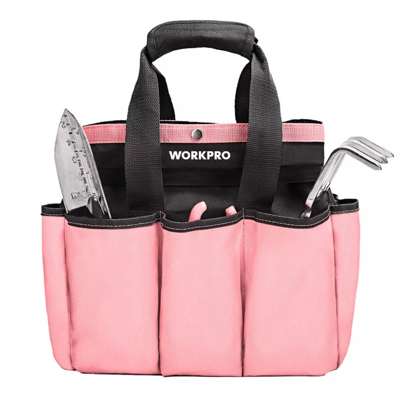 WORKPRO Garden Bag, Garden Tool Tote Storage Bag with 8